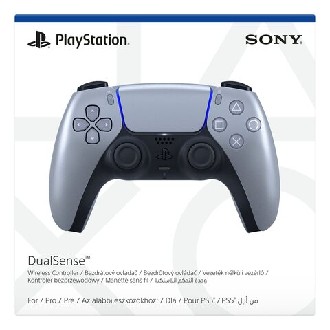 PlayStation DualSense Wireless Controller - Sterling Silver ( PS5 ) PlayStation DualSense Wireless Controller - Sterling Silver ( PS5 )